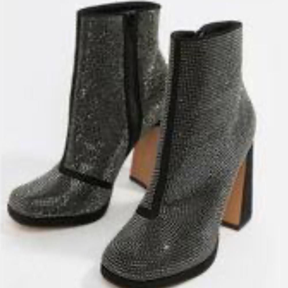 ASOS Elegant Black Studded Women's Boots